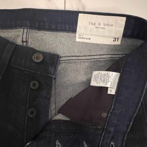 Rag and Bone Men's Jeans Fit 1 extra skinny size 31-32